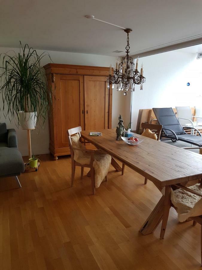 Zimmer In Penthouse-Wohnung Windisch Екстер'єр фото
